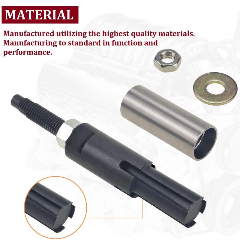 Bolaxin Injector Tube Remover Installer Tools Kit for 2001~2020 GM 6.6L Duramax Diesel Similar to OTC-7222 Replaces J-45910 - Image 4
